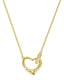 Heart Loop Pendant Necklace