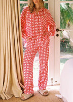 Rattan print cozy set