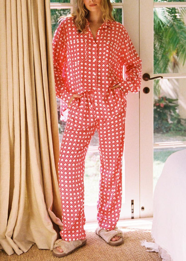 Rattan print cozy set Main Image