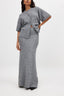 Knitted Long Skirt Suit