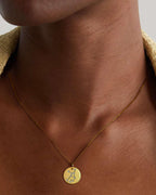 14k Gold Zodiac Necklace