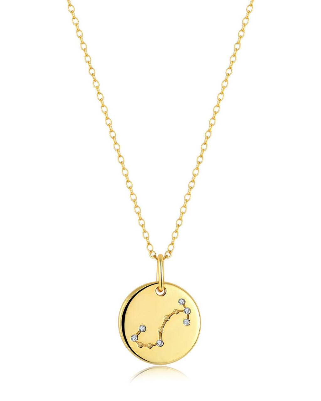14k Gold Zodiac Necklace