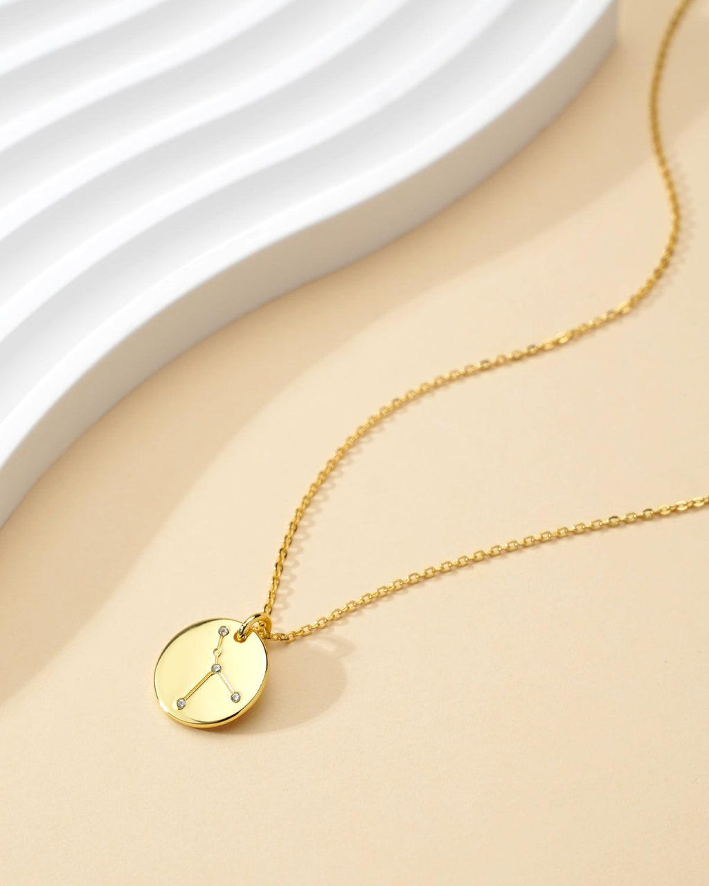 14k Gold Zodiac Necklace
