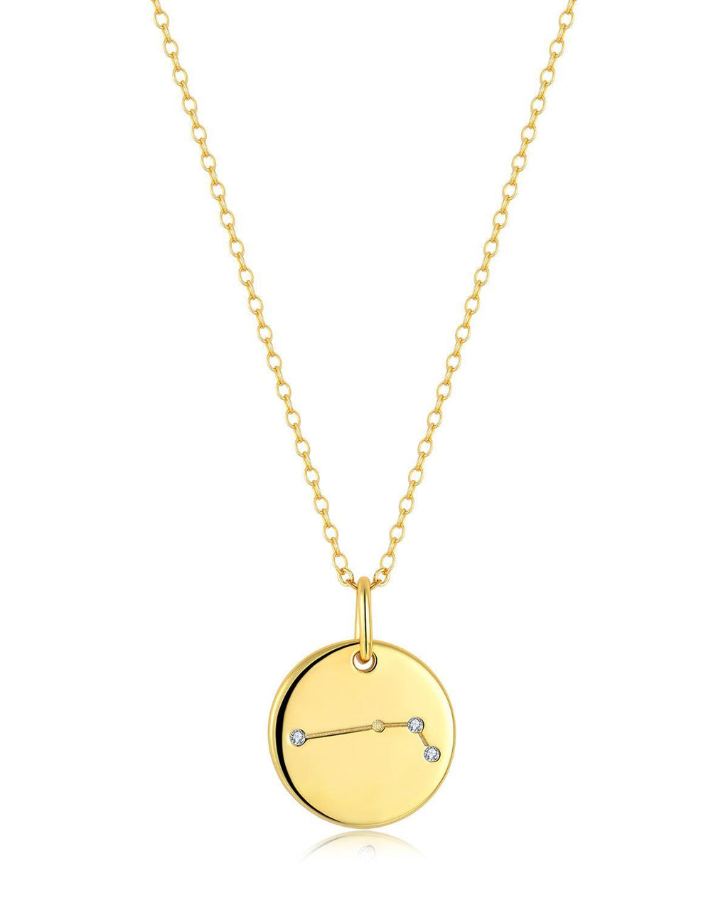 14k Gold Zodiac Necklace