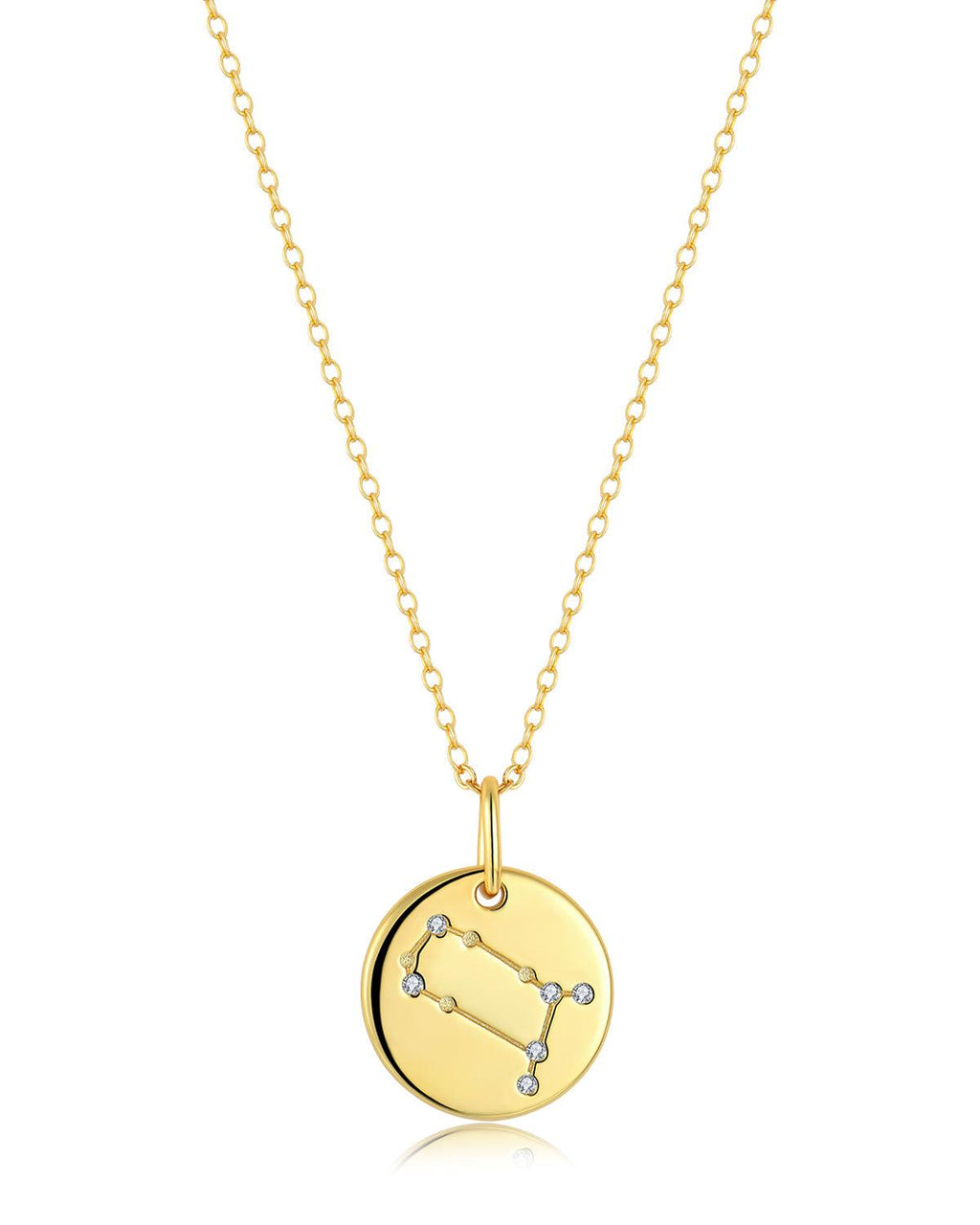 14k Gold Zodiac Necklace