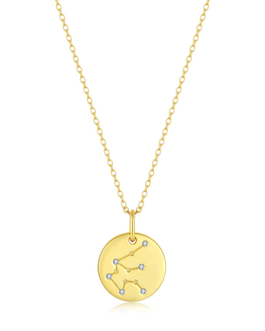 14k Gold Zodiac Necklace