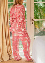 Rattan print cozy set