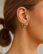 2-in-1 Stud Earrings