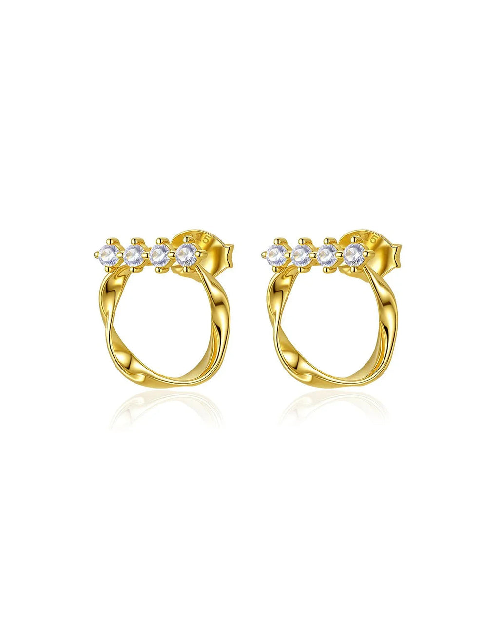 2-in-1 Stud Earrings