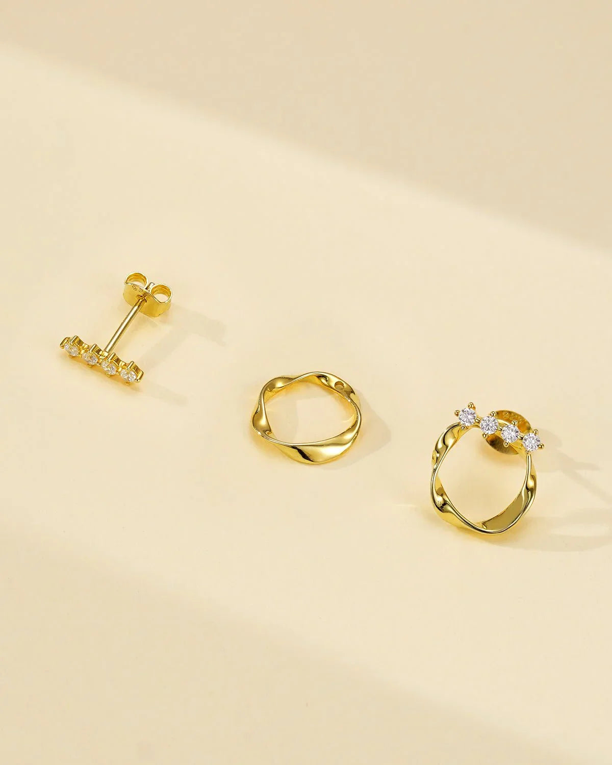 2-in-1 Stud Earrings