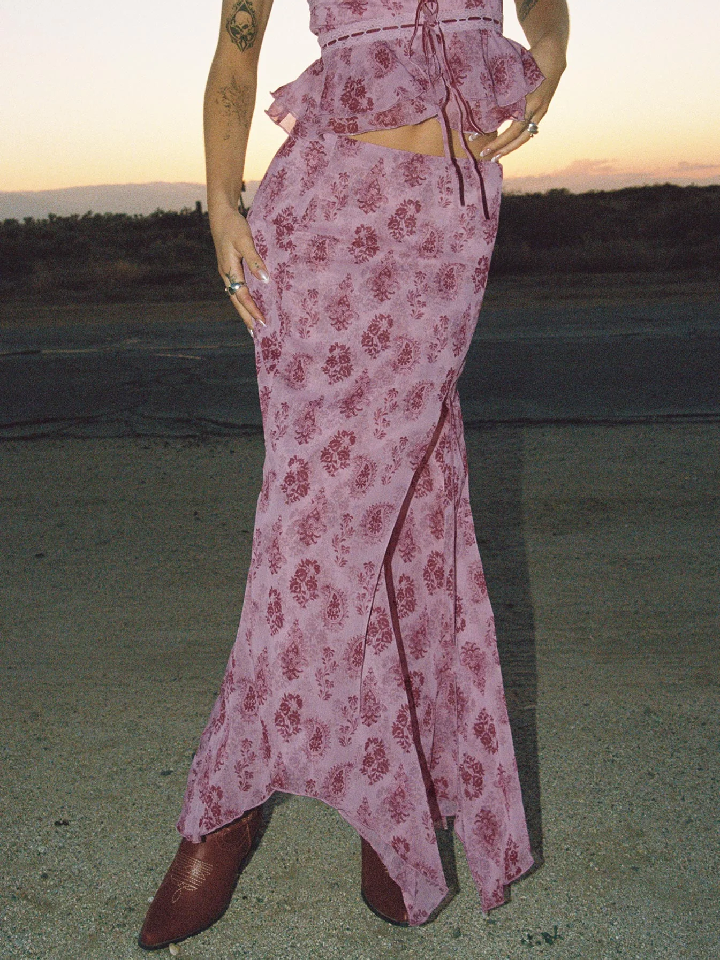 Violet Elf Suit-Skirt