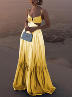 Ethel Cut-out Gradient Maxi Slip Dress