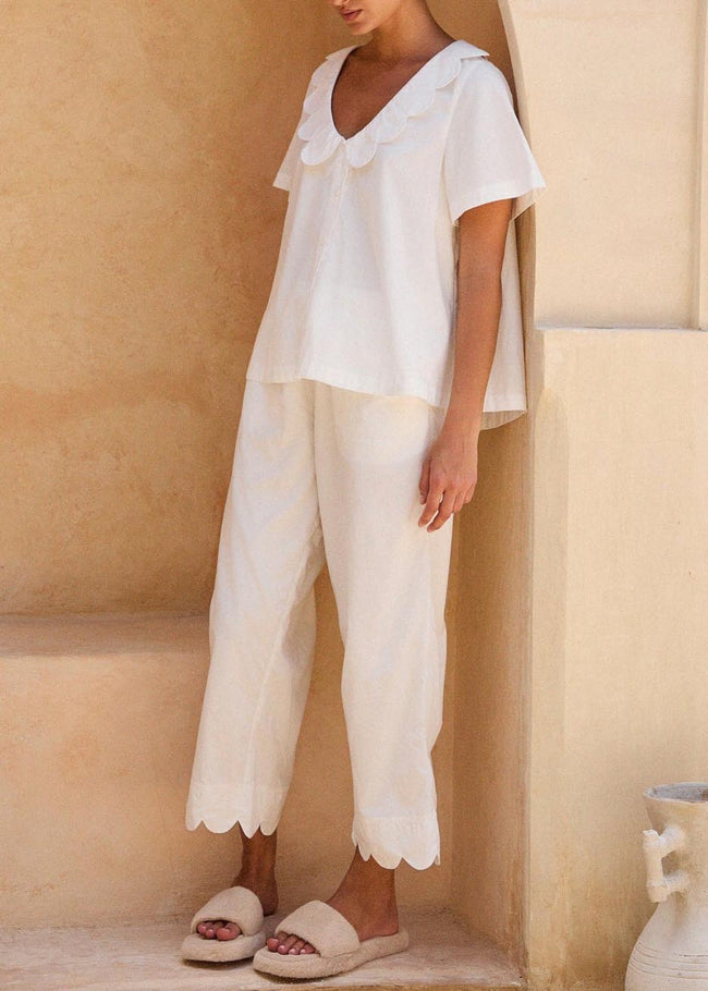 Lace solid color suit Main Image