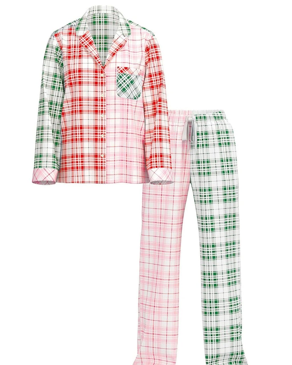 Satin Long Pajama Set