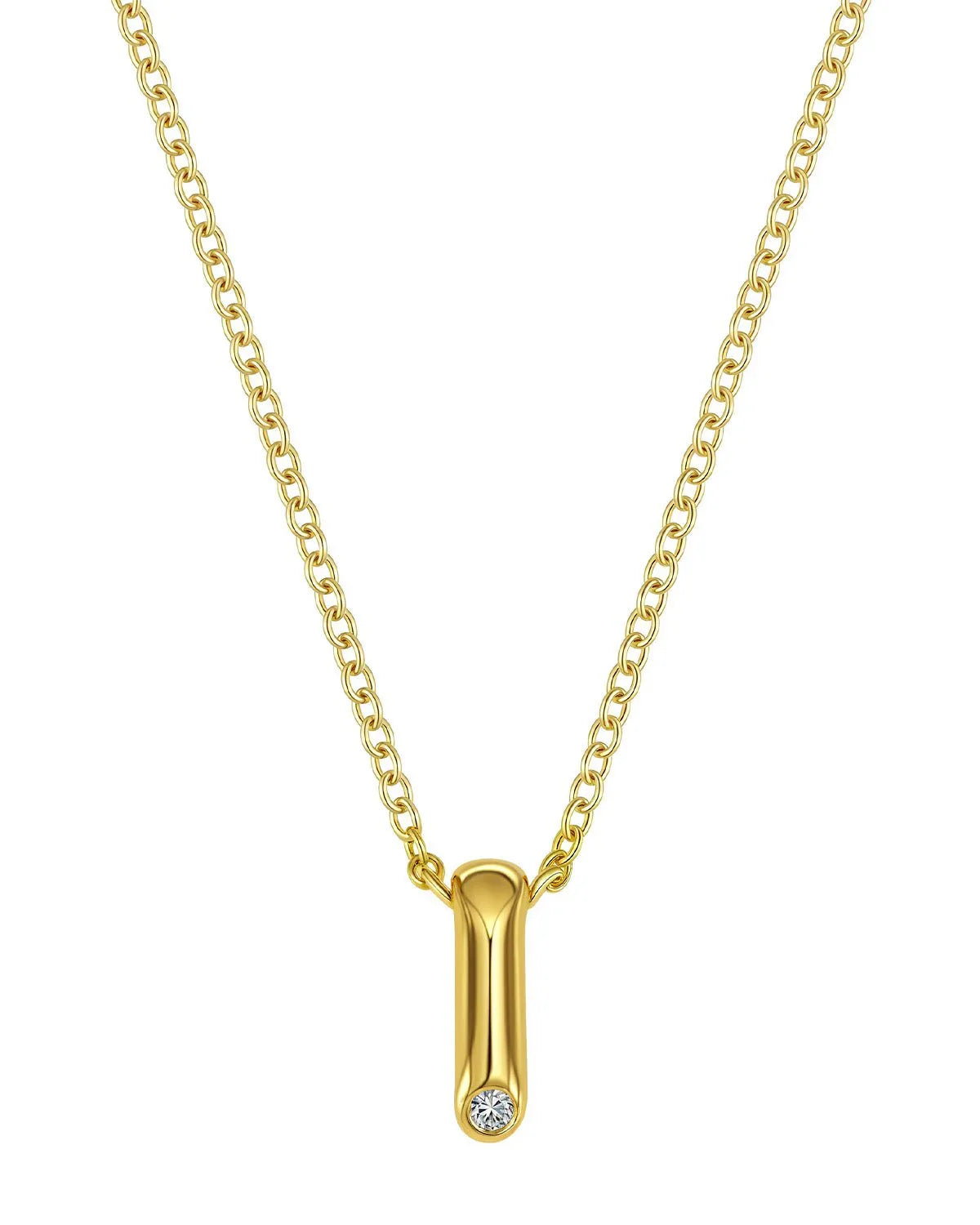 925 Sterling Silver Bar Necklace