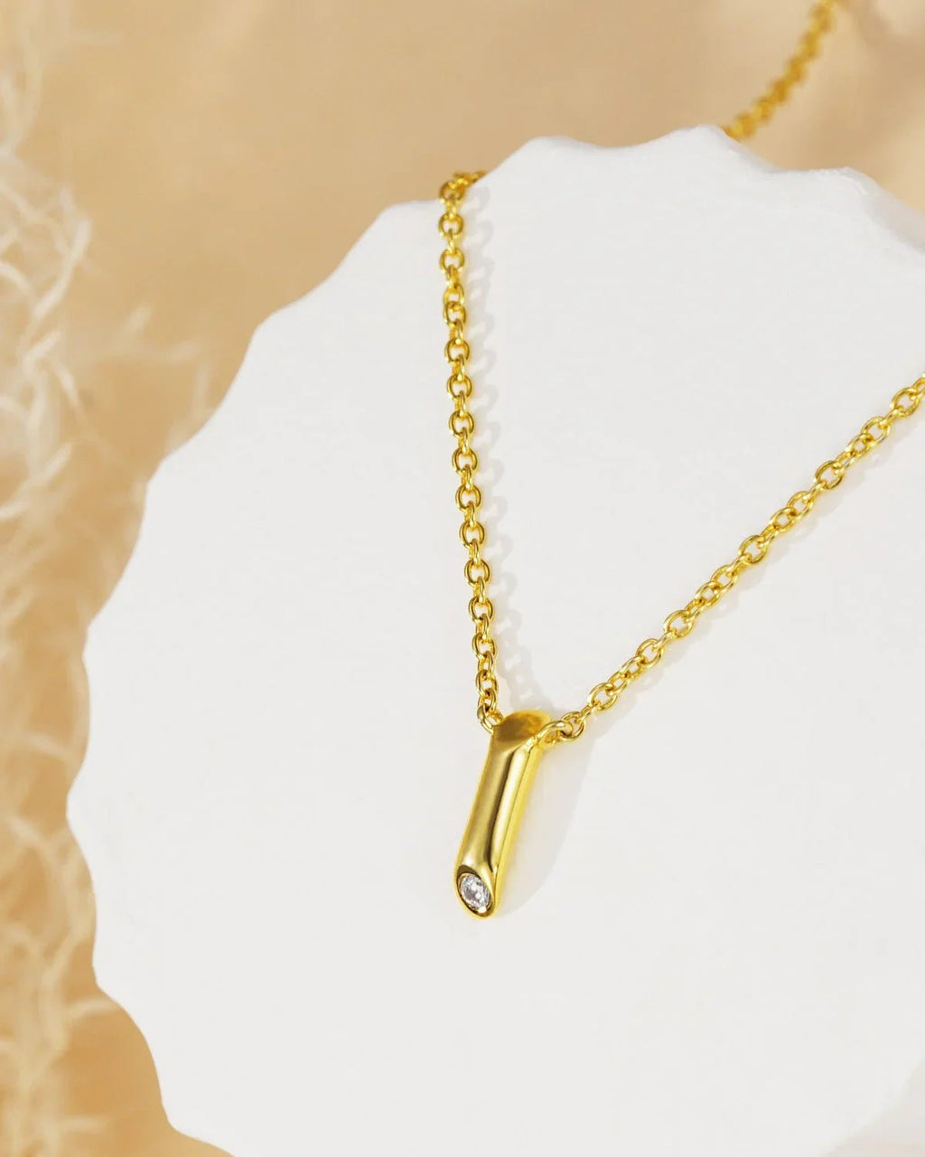 925 Sterling Silver Bar Necklace