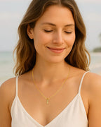 925 Sterling Silver Bar Necklace