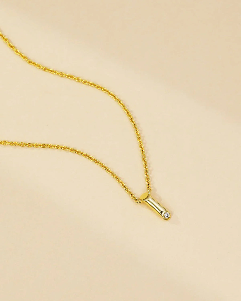 925 Sterling Silver Bar Necklace
