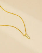 925 Sterling Silver Bar Necklace