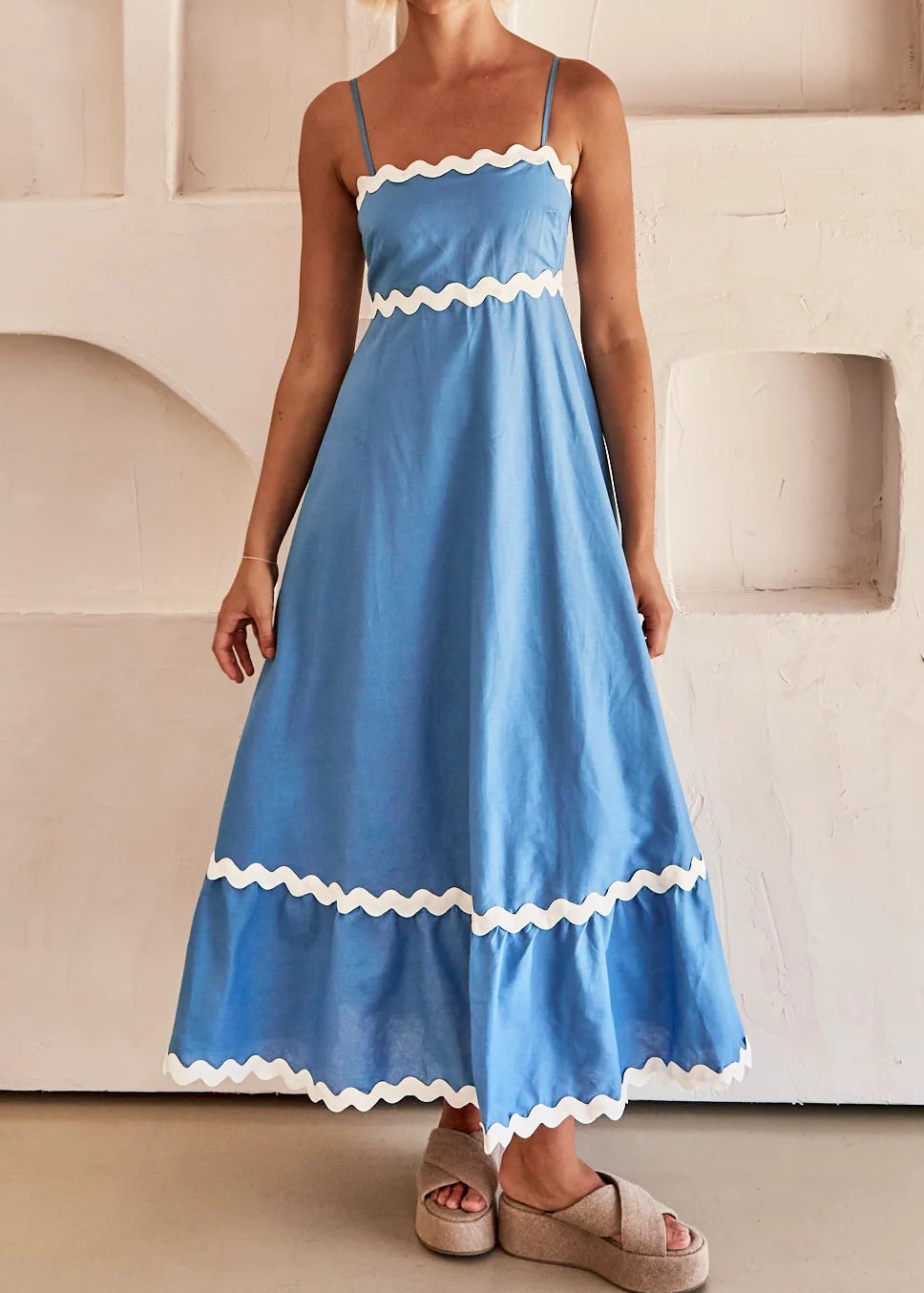 White Lace Stitching Elegant Strapless Tube Top Long Dress