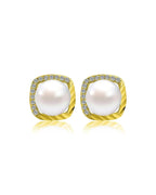 9mm Pearl stud earrings Fresh Water Pearl Earrings