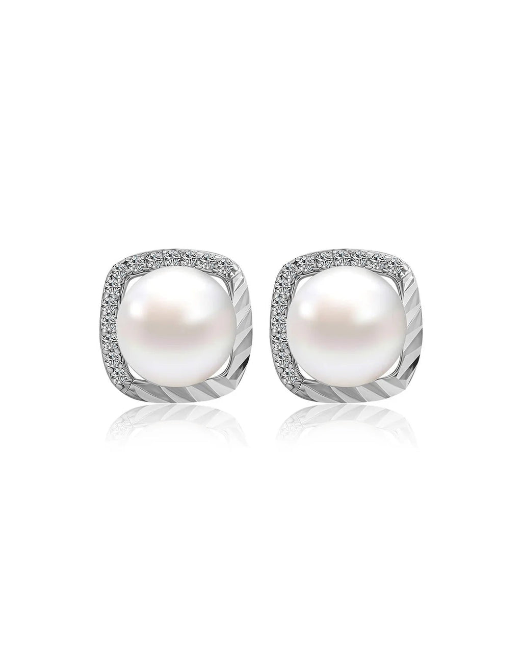 9mm Pearl stud earrings Fresh Water Pearl Earrings