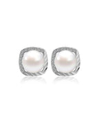 9mm Pearl stud earrings Fresh Water Pearl Earrings