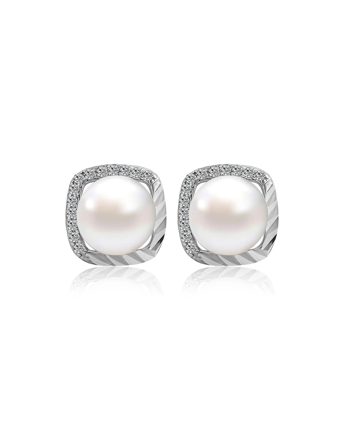 9mm Pearl stud earrings Fresh Water Pearl Earrings