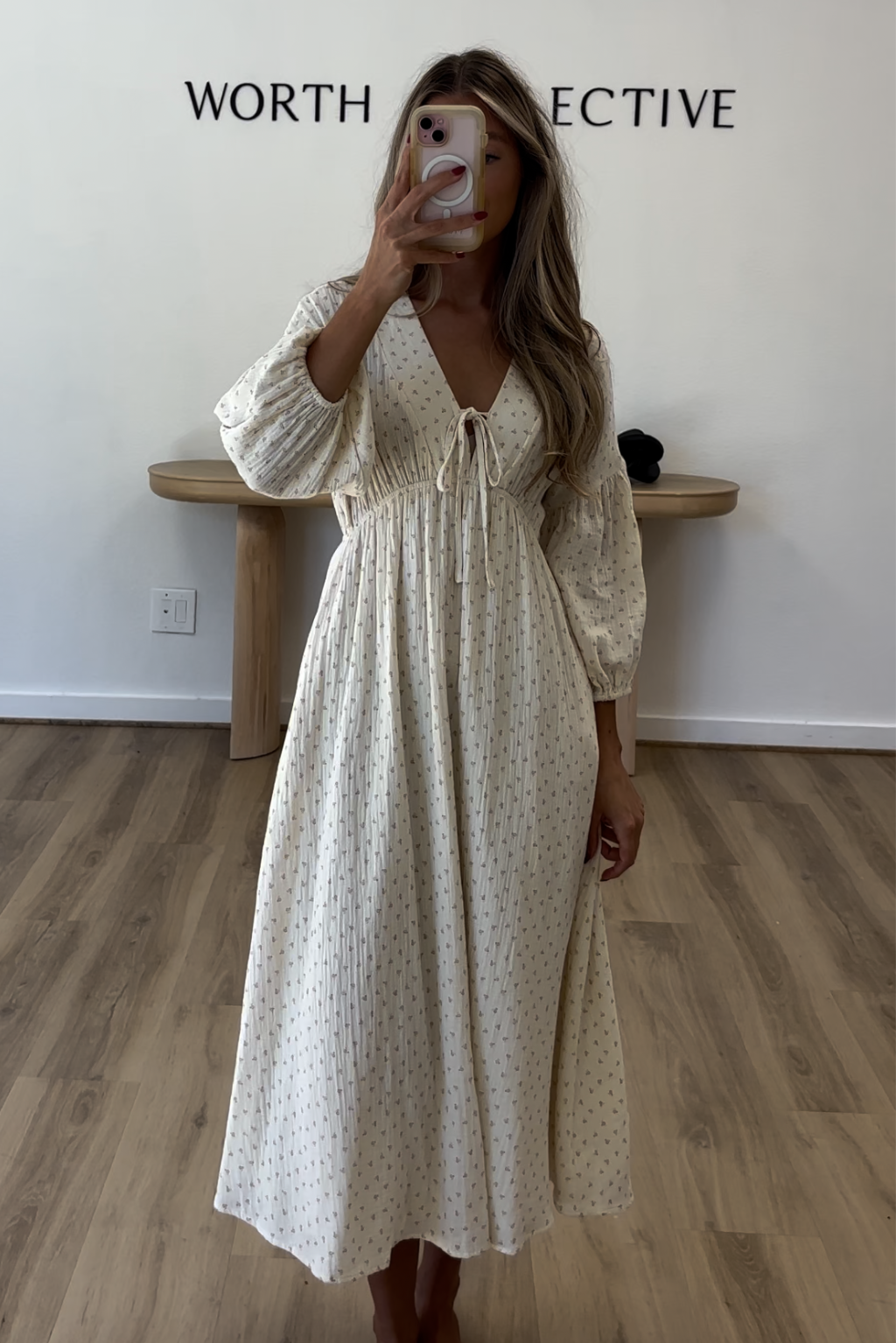 Floral Print Midi Dress