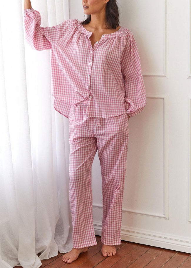 Check print comfort set Hover Image