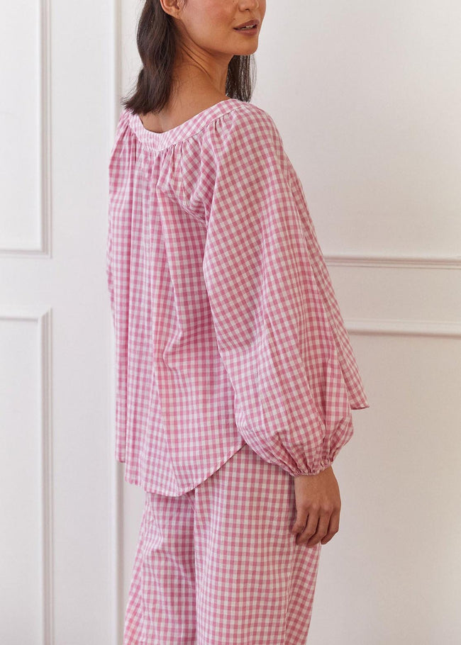 Check print comfort set Main Image