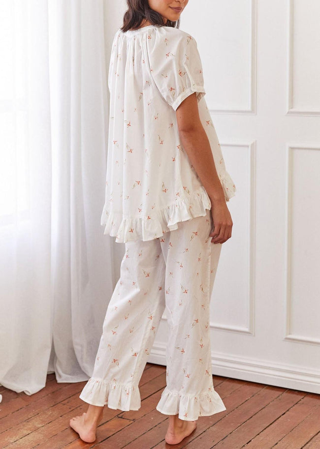 Ruffled loose-fitting set Main Image