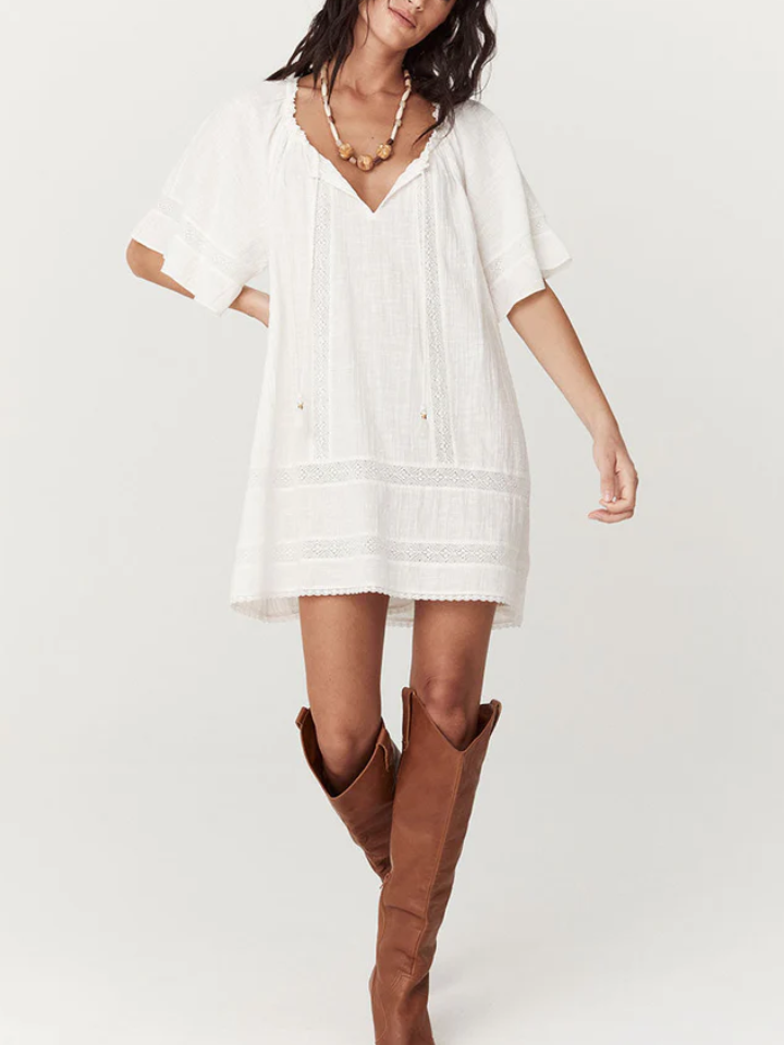 Serendipity Lace Mini Dress