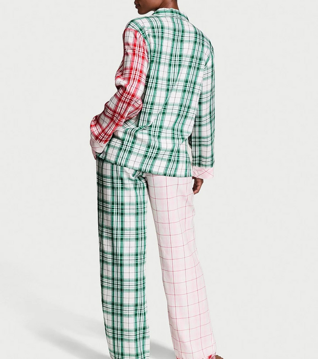 Satin Long Pajama Set Main Image