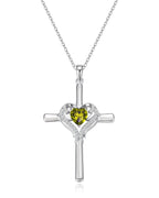 Molenia Angle Wing Cross Necklace