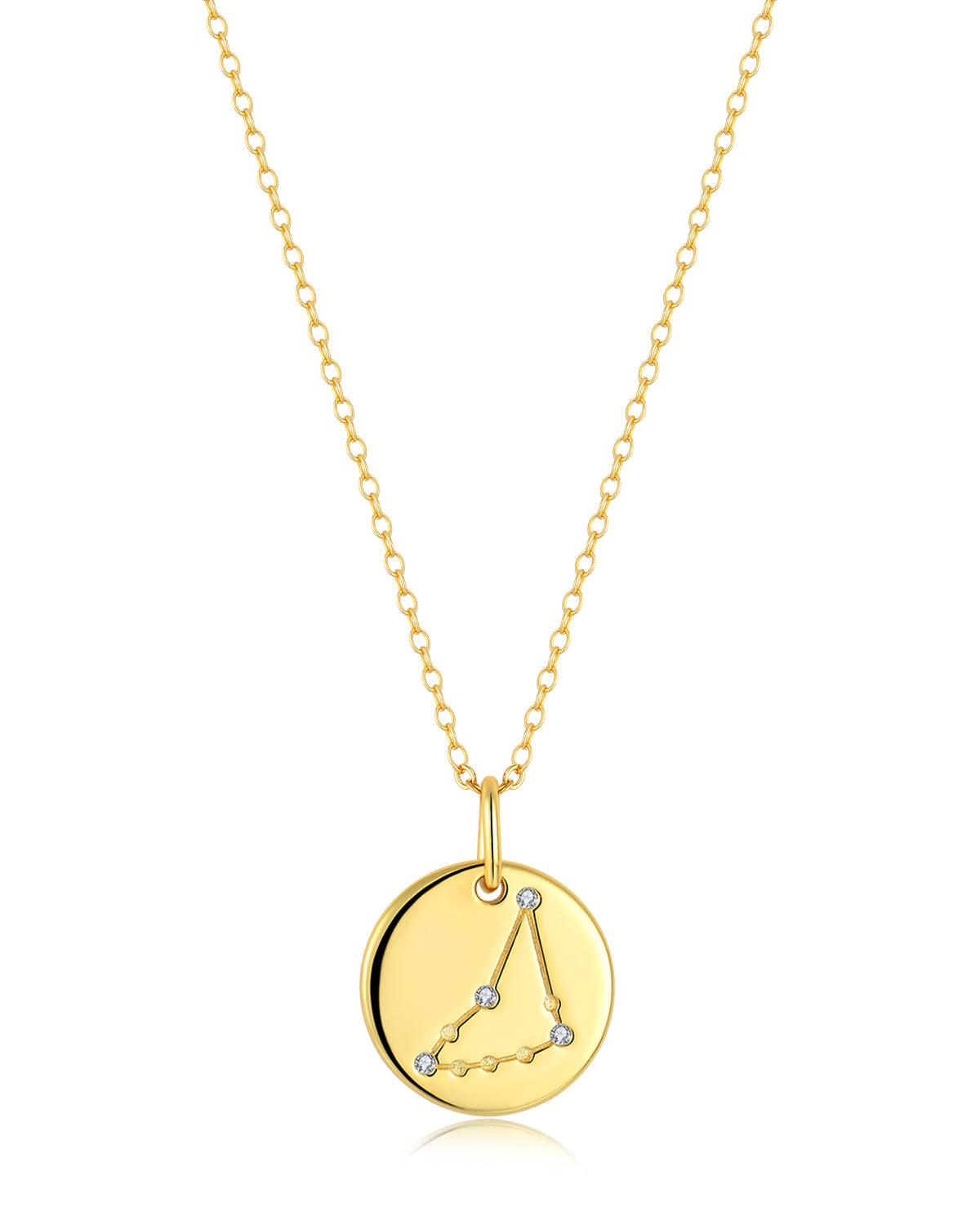 Capricorn Zodiac Pendant Necklace