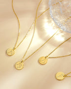 Capricorn Zodiac Pendant Necklace