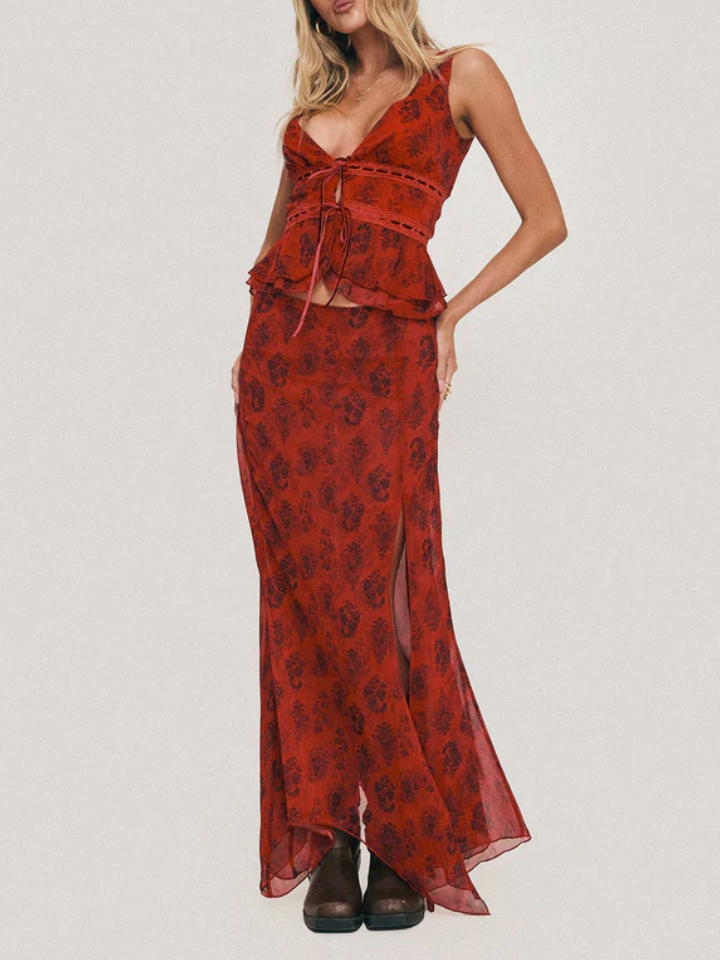 Violet Elf Suit-Skirt