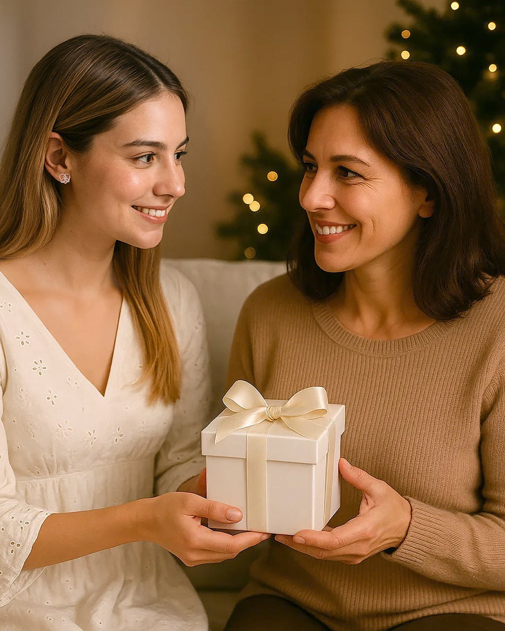 Celtic Heart Knot Stud Earrings
