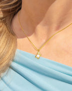 Crab Pearl Pendant Necklace