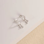 Crystal Moon & Star Earrings