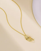 Feather Pendant Necklace