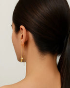Feather Threader Earrings