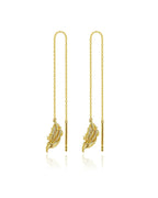 Feather Threader Earrings