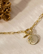 Gold Daisy Necklace