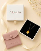 Gold Virgin Mary Necklace