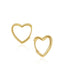 Heart Hoop Earrings