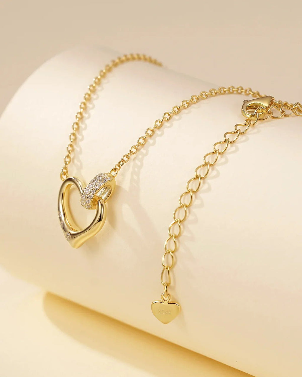 Heart Loop Pendant Necklace