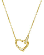 Heart Loop Pendant Necklace