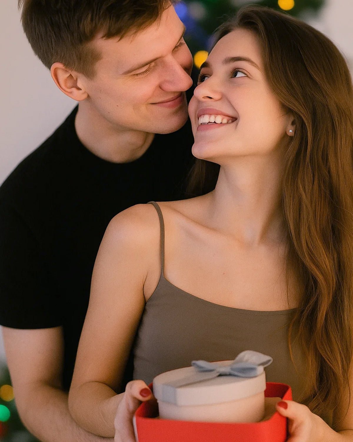 Heart Moissanite Stud Earrings